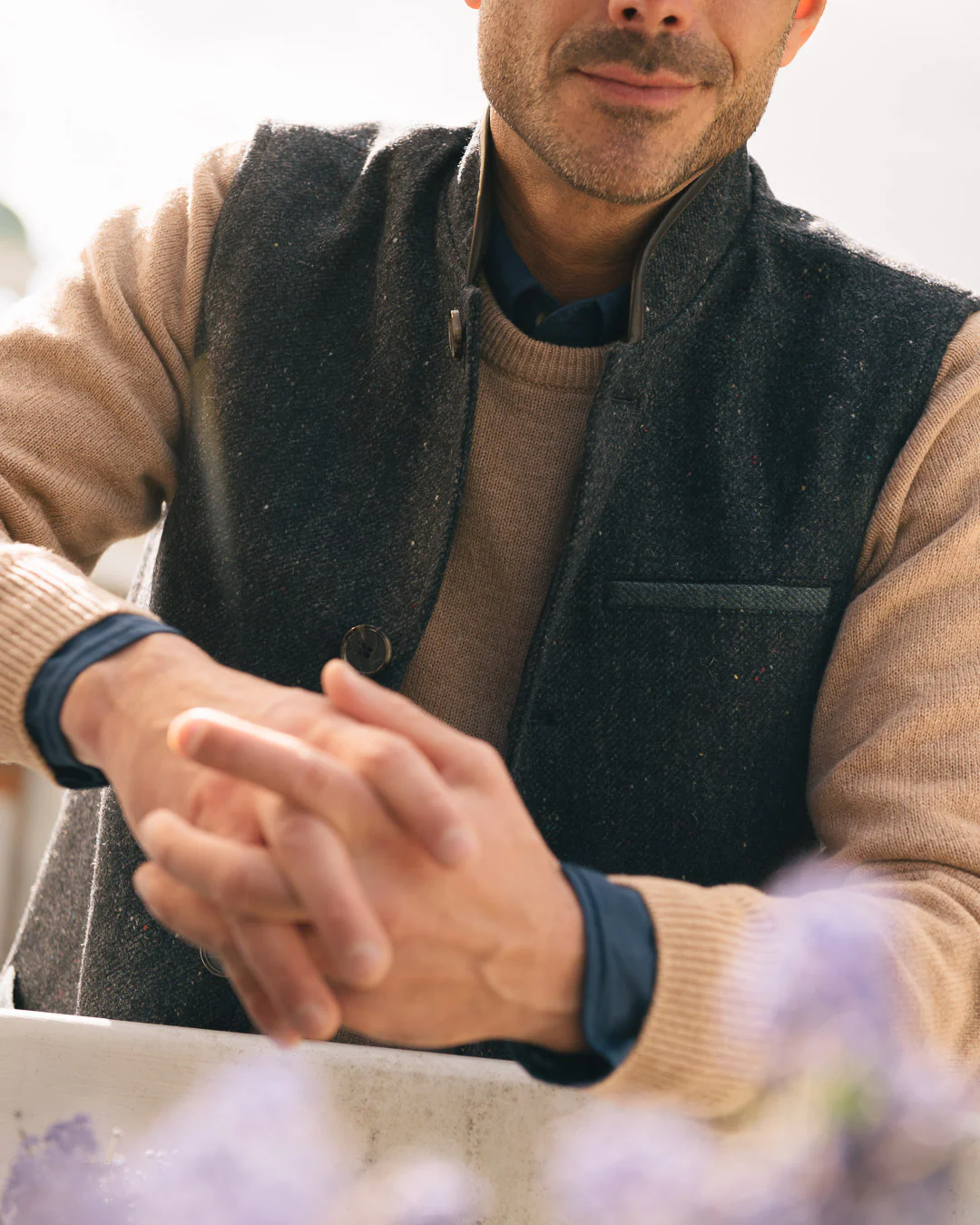 Men's Wool Waistcoats & Gilets